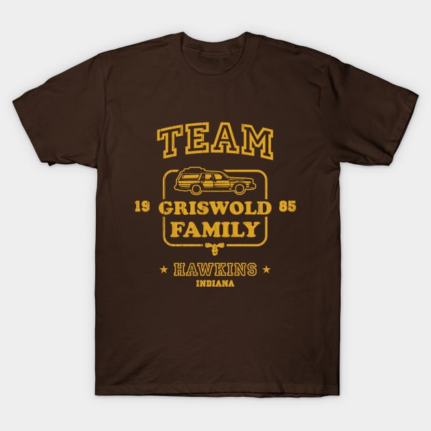 Team Griswold Family T-Shirt by Stationjack